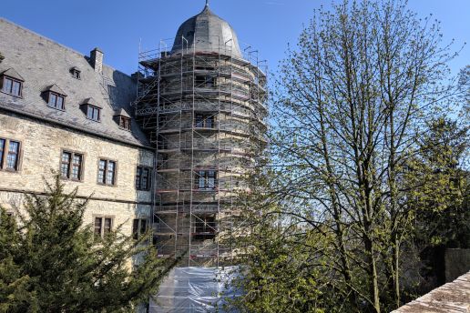 Restaurierungsarbeiten an der Wewelsburg gehen weiter 